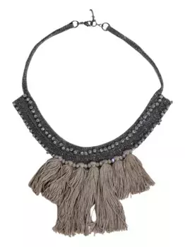 Колье с бахромой Fabiana Filippi, серебяный