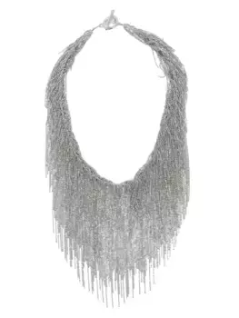 Колье с бахромой Fabiana Filippi, серебяный