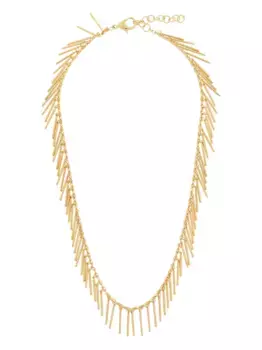 Колье с бахромой JIL SANDER, золотой