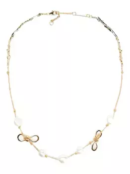 Колье с бантом Marni, золотой