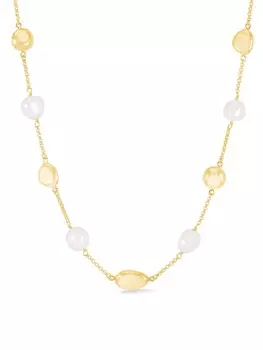 Колье с барочным жемчугом DOWER AND HALL, золотой