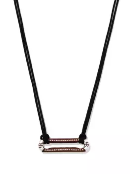 Колье с бриллиантами Lauren Rubinski, черный