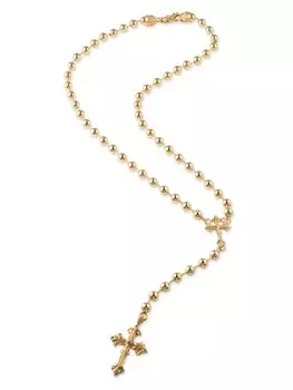 Колье с бусинами Emanuele Bicocchi, золотой