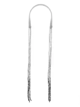 Колье с бусинами Peserico, серый