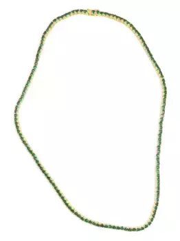 Колье с цирконами Izabel Display, зеленый
