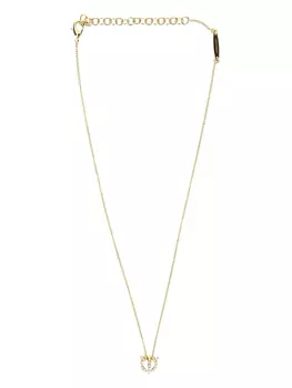 Колье с декором Gancini Ferragamo, золотой