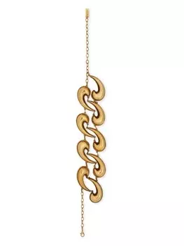 Колье с декором пейсли ETRO, золотой