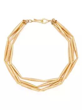 Колье с геометричными подвесками Tohum, золотой