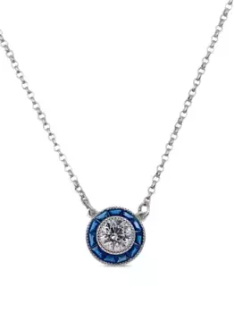 Колье с кристаллами Juwelina Paris, серебяный