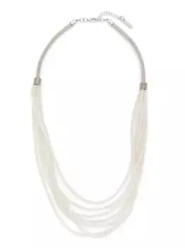 Колье с кристаллами Peserico, нейтральный