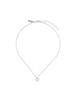Колье с кулоном Gancio Ferragamo, серебяный