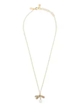 Колье с лентой JIMMY CHOO, золотой
