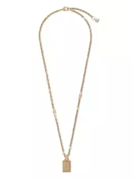 Колье с логотипом DOLCE & GABBANA, золотой