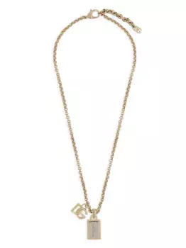 Колье с логотипом DOLCE & GABBANA, золотой