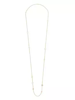 Колье с логотипом FF FENDI, золотой