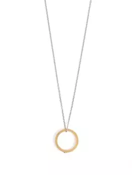 Колье с логотипом Maison Margiela, золотой