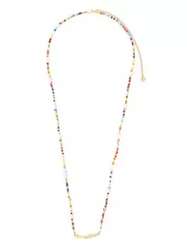 Колье с логотипом Sporty & Rich, оранжевый