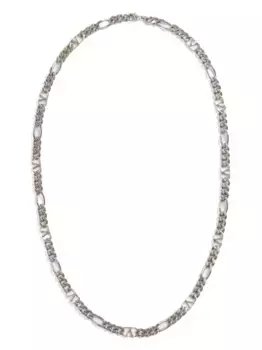 Колье с логотипом VLogo Signature VALENTINO GARAVANI, серебяный