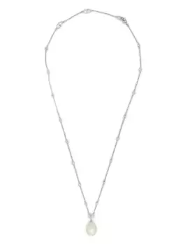 Колье с логотипом VLogo Signature VALENTINO GARAVANI, серебяный