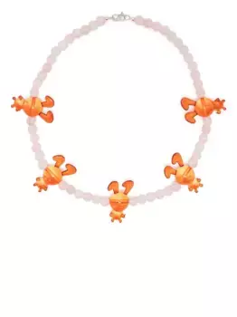 Колье с подвесками Natasha Zinko, белый