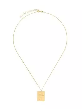 Колье с подвеской AAA Pass True Rocks, металлик