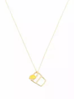 Колье с подвеской Aliita, золотой