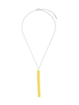 Колье с подвеской AMBUSH, серебяный