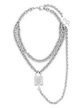 Колье с подвеской BLUMARINE, серебяный