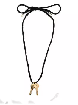 Колье с подвеской Carven, черный