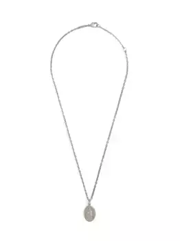 Колье с подвеской DOLCE & GABBANA, серебяный