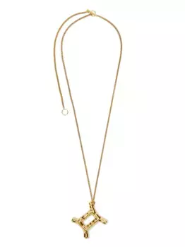 Колье с подвеской JIL SANDER, золотой