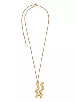 Колье с подвеской JIL SANDER, золотой