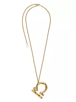 Колье с подвеской JIL SANDER, золотой