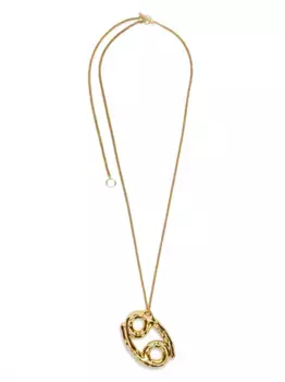 Колье с подвеской JIL SANDER, золотой