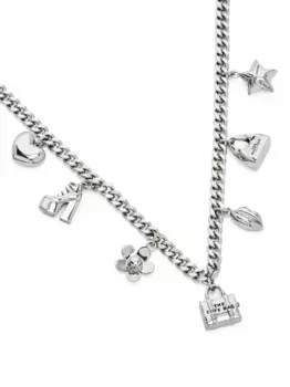 Колье с подвеской MARC JACOBS, серебяный
