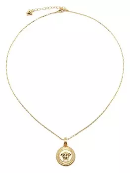 Колье с подвеской Medusa Versace, золотой