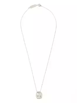 Колье с подвеской MM6 Maison Margiela, серебяный