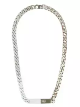 Колье с подвеской MM6 Maison Margiela, серебяный