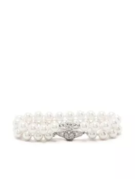 Колье с подвеской Orb Vivienne Westwood, белый