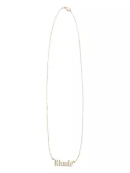 Колье с подвеской RHUDE, золотой