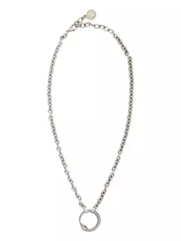 Колье с подвеской Roberto Cavalli, серебряный