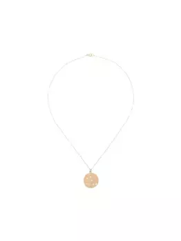 Колье с подвеской с бриллиантами в форме созвездия Козерога Brooke Gregson, металлик