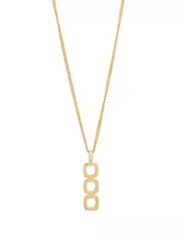 Колье с подвеской Tom Wood, золотой