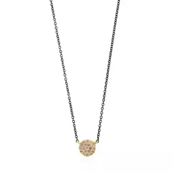 Колье с подвеской Tous Gem Power With Diamonds, золото/серебро