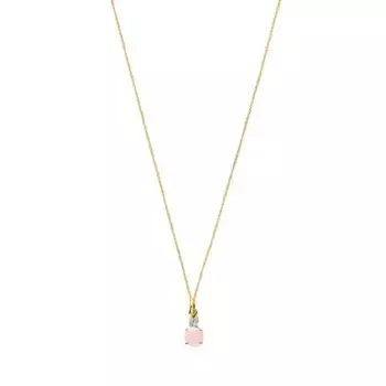 Колье с подвеской Tous Mini Ivette, золото/топаз