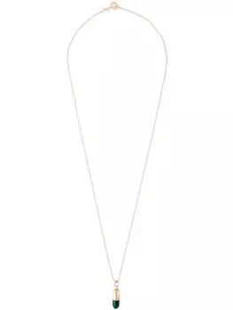 Колье с подвеской в форме пилюли True Rocks, металлик