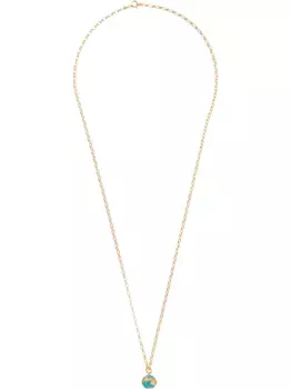 Колье с подвеской в виде глобуса True Rocks, золотой