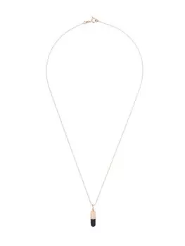 Колье с подвеской в виде пилюли True Rocks, синий