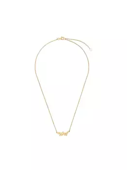 Колье с подвеской WTF True Rocks, золотой