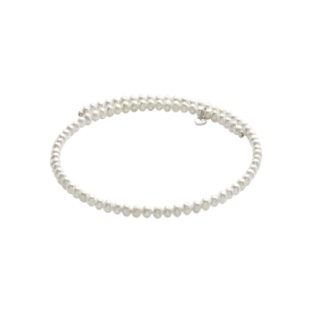 Колье с серебряным пресноводным жемчугом Chantecler